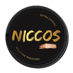 Niccos – Nicotine Pouches Peach 14gr 20mg/g