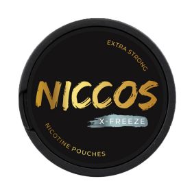 Niccos – Nicotine Pouches X Freeze 14gr 43mg/g