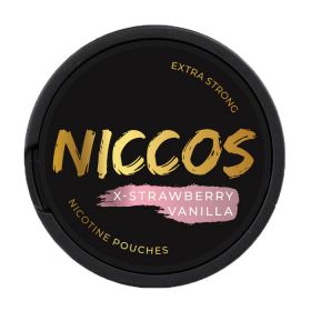 Niccos – Nicotine Pouches X Strawberry Vanilla 14gr 43mg/g