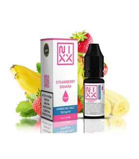 Nixx Strawberry Banana Hybrid Salt 10ml 20mg