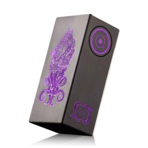 Cthylla Mech Mod 21700 by Deathwish Modz Black With Purple Infill