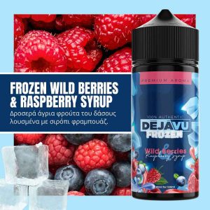 Dejavu Frozen Wild Berries and Raspeberry Syrup 120ml