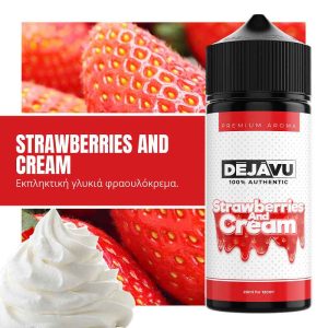 Dejavu Strawberries and Cream 120ml