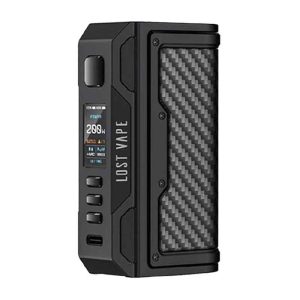 Lost Vape Thelema Quest Box Mod 200W Black Carbon Fiber