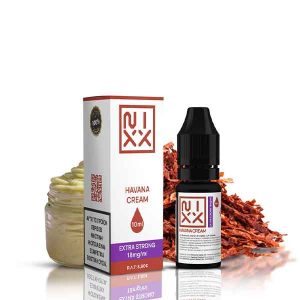 NIXX Havana Cream 10ml/18mg