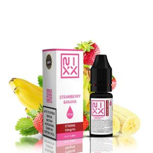 NIXX Strawberry Banana 10ml/12mg