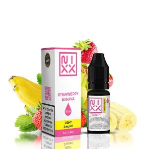 NIXX Strawberry Banana 10ml/3mg
